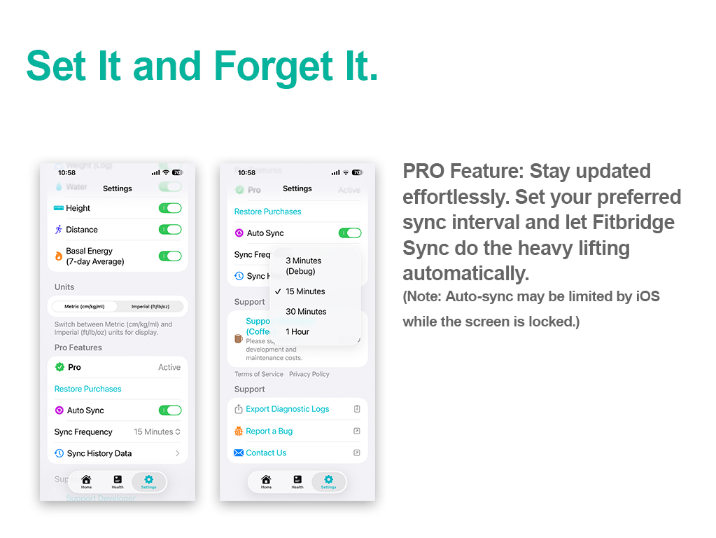Automated Background Sync